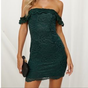 Lace bodycon dress